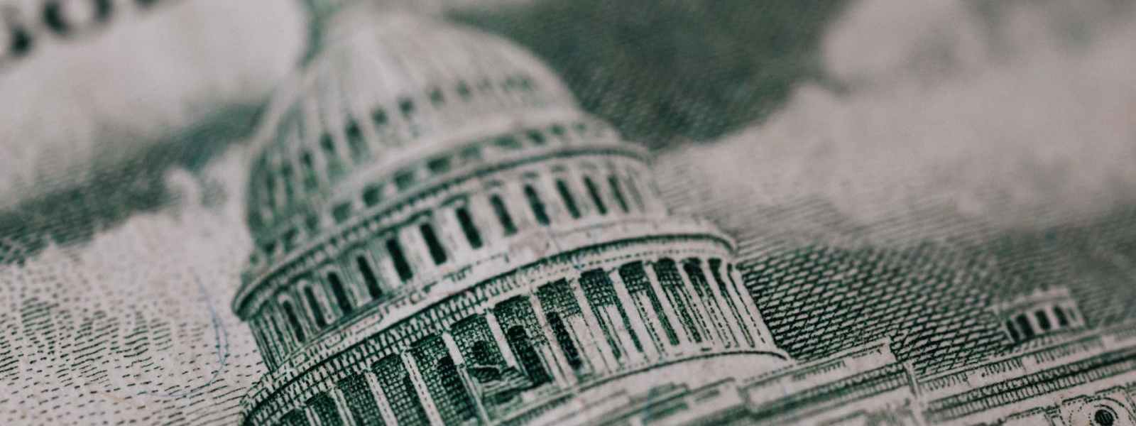 image of old building on american banknote